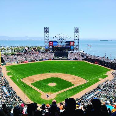Thank you @salesforce #autohash #SanFrancisco #UnitedStates #California #stadium #competition #baseball #athlete #audience #crowd #group #spectator #outfit #people #ball #uniform #enthusiasm #soccer #pitcher #game